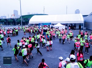 Charity run event organised by Globibo in Singapore