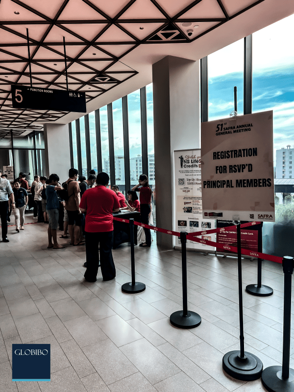 Event registration management