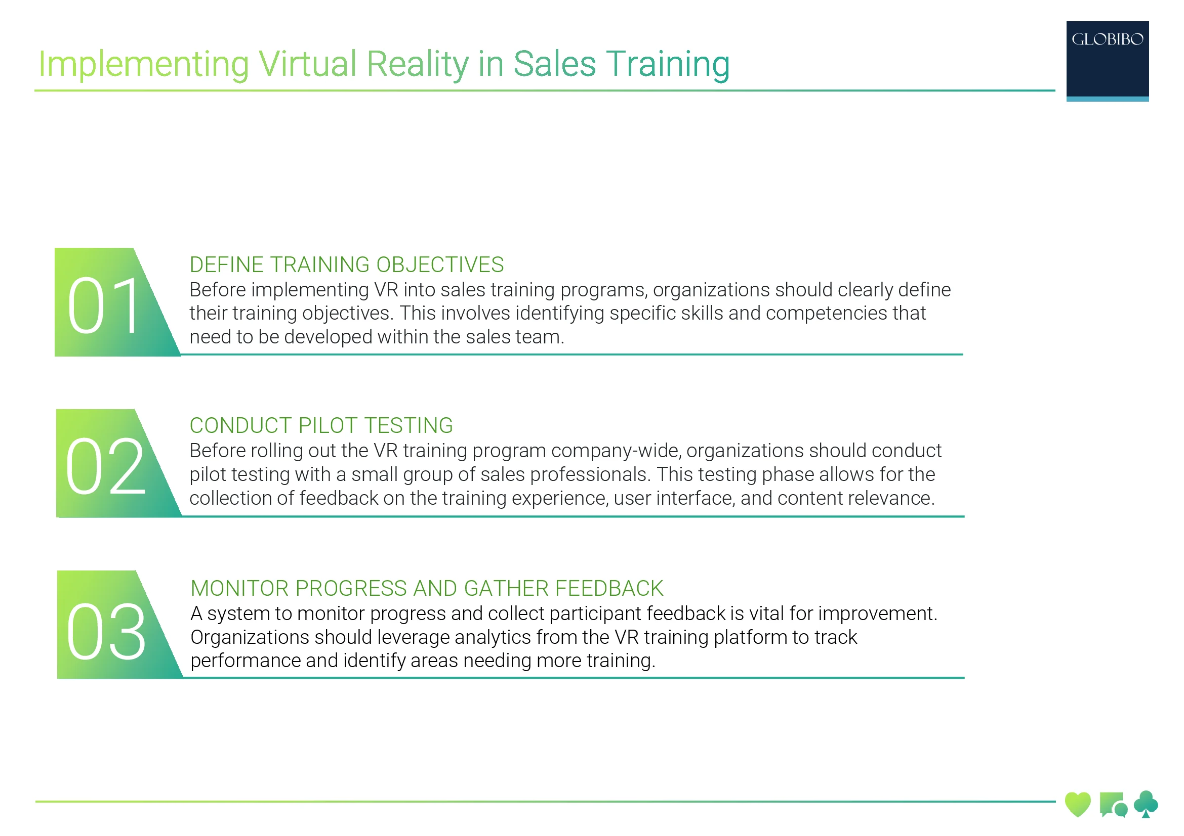 Leveraging Virtual Reality for Sales Training - Globibo