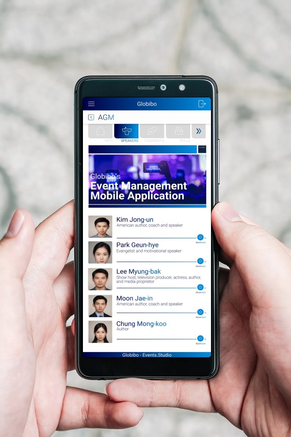 Event management mobile application