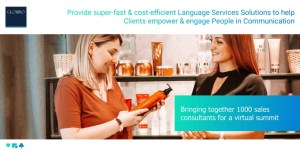 Bringing together 1000 sales consultants for a virtual summit