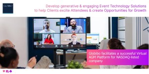 Globibo facilitates a successful Virtual AGM Platform for NASDAQ-listed company