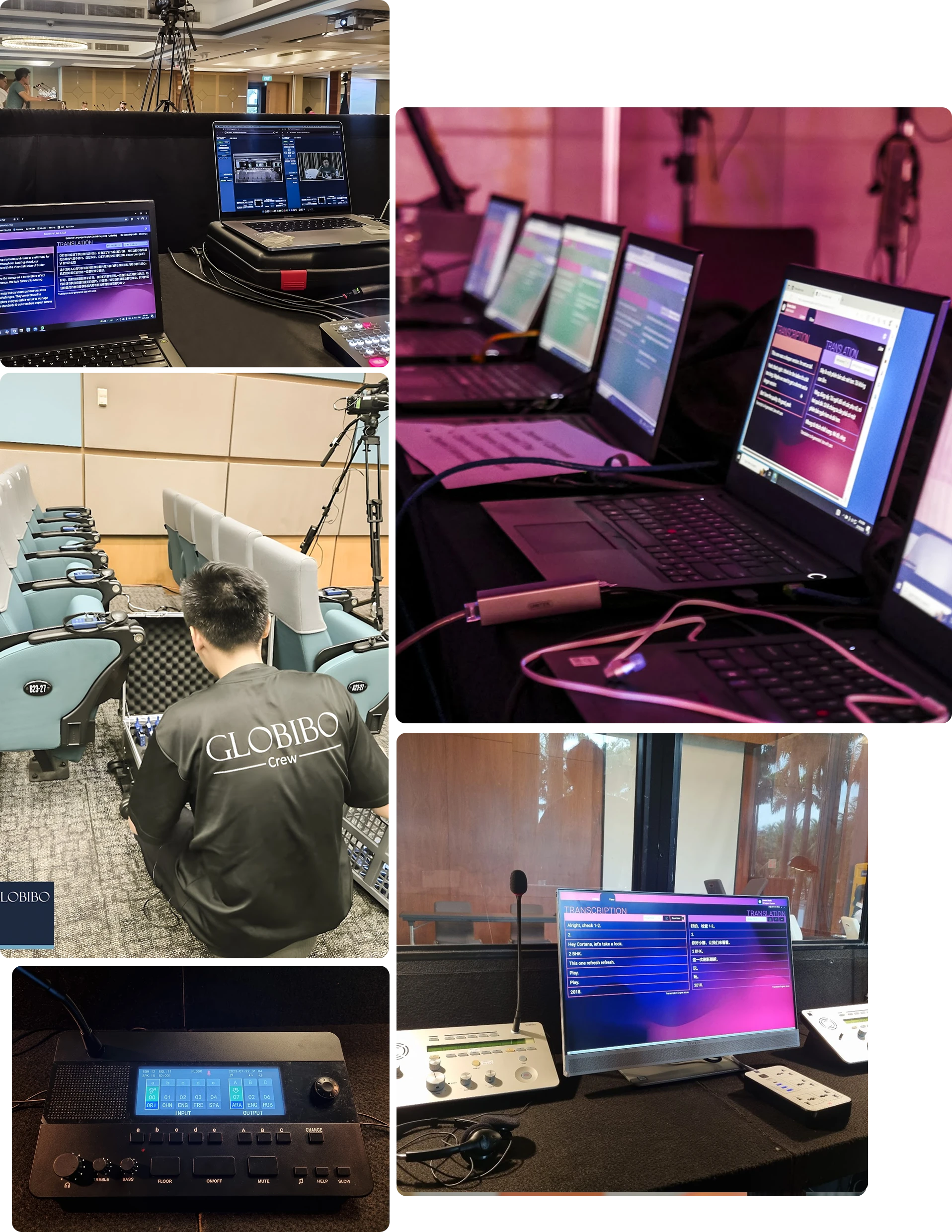 Globibo Professional Interpretation Equipment